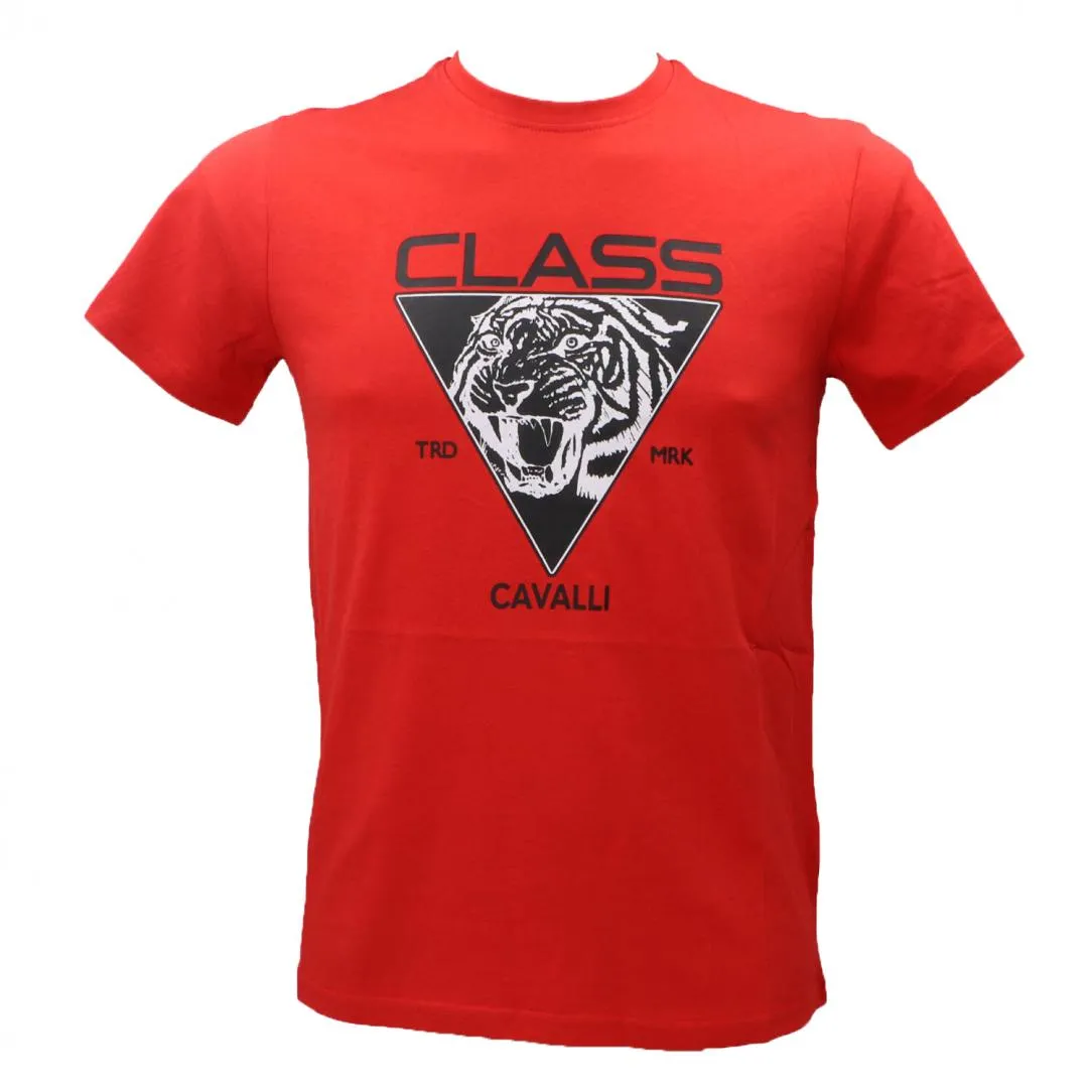 CAVALLI CLASS T-SHIRT Rosso
