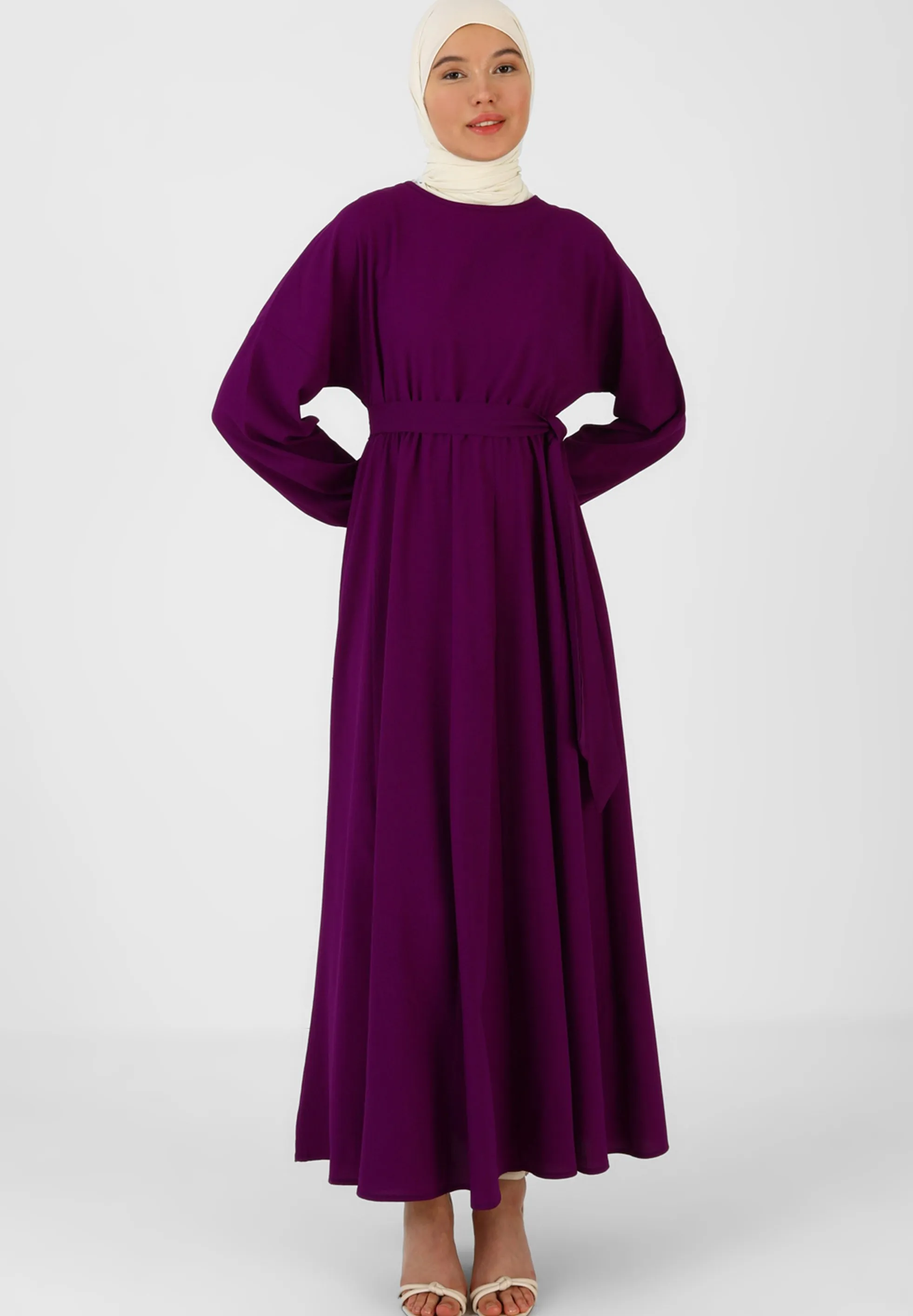 CREW NECK-MODEST-TAVIN - Vestito lungo