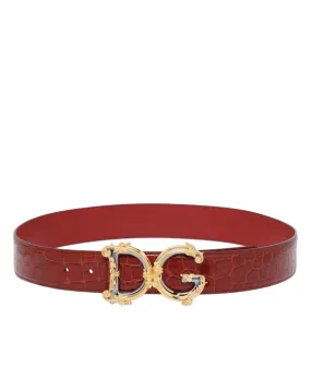 DOLCE&GABBANA BELT WITH LOGO