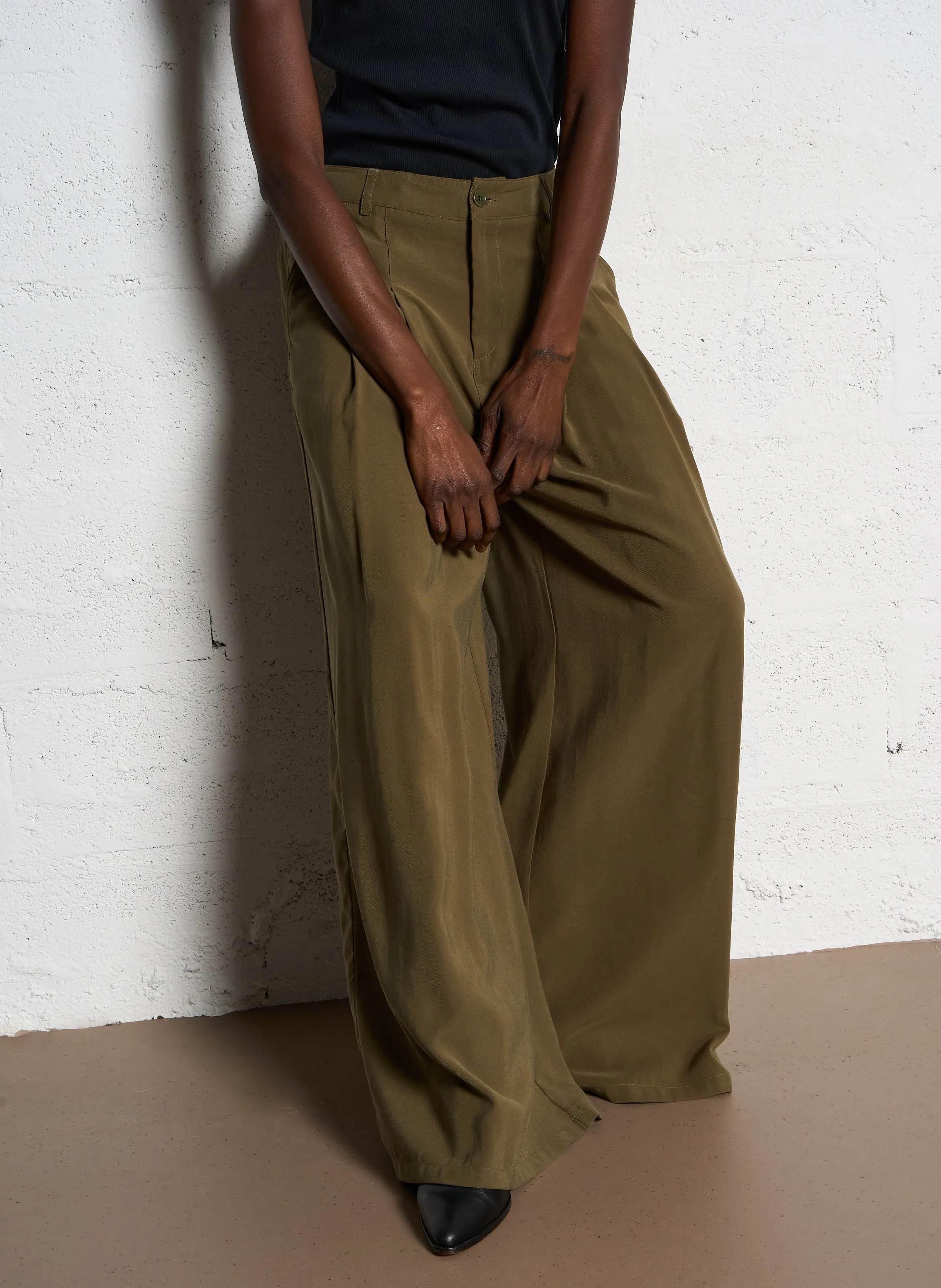  LIU JO   Pantalone largo | Verde