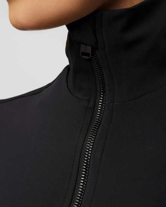 Maglione a collo alto nero da sci Goldbergh Ballett