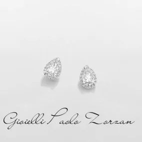 Orecchini Giorgio Visconti in oro bianco e diamanti BB39450D