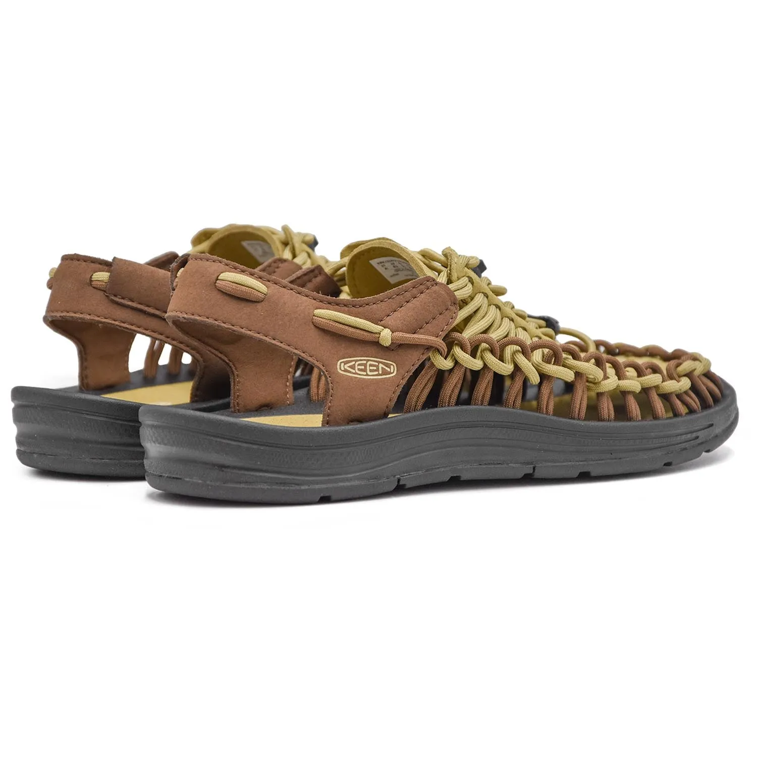 Sandali Keen Khaki Dalla Suola Con Scanalature A Rasoio Uomo